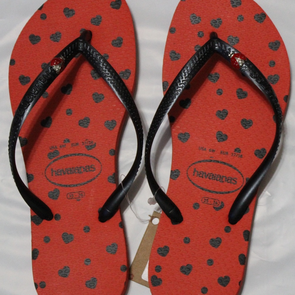 Havaianas Slim Bugs strawberry Flip Flop - Picture 1 of 6